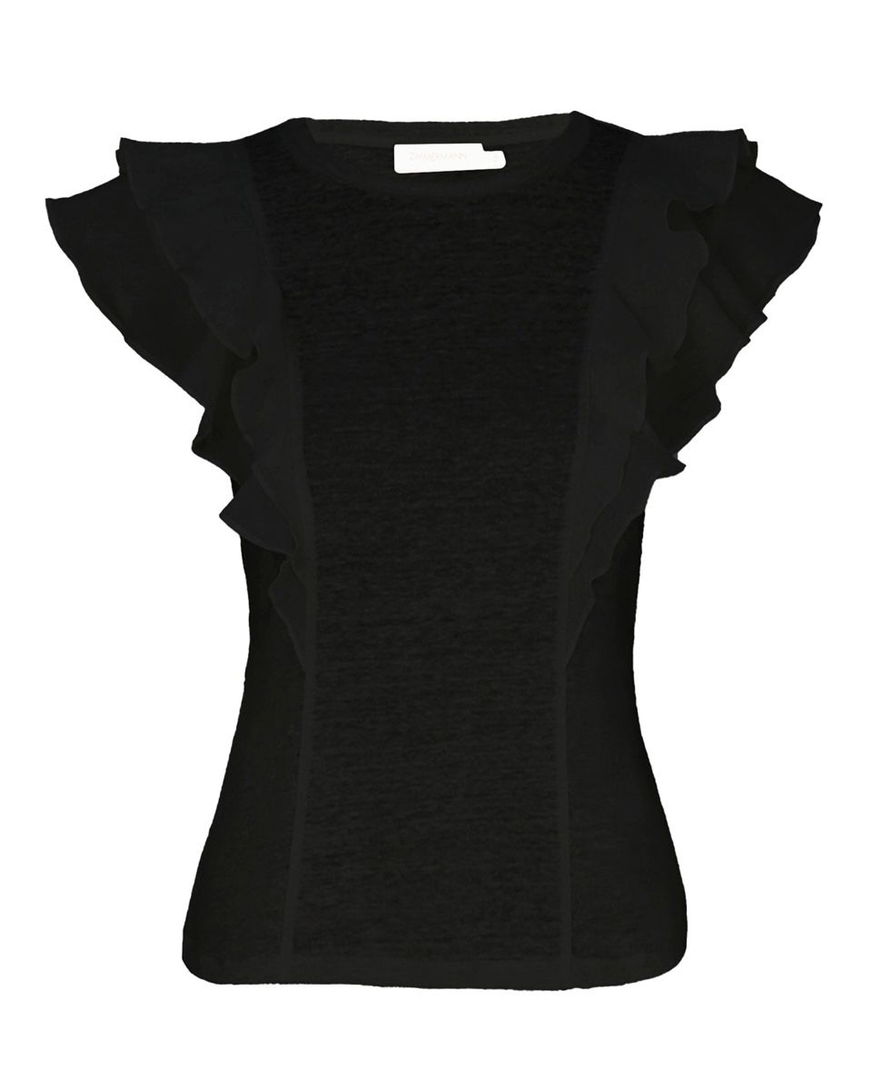 Zimmermann Blusen: Zimmermann Linen Black Blouse – Gebraucht aus St.Josefen von lop_lh8d