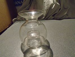 Vase / Kerzenständer, Glas, klein