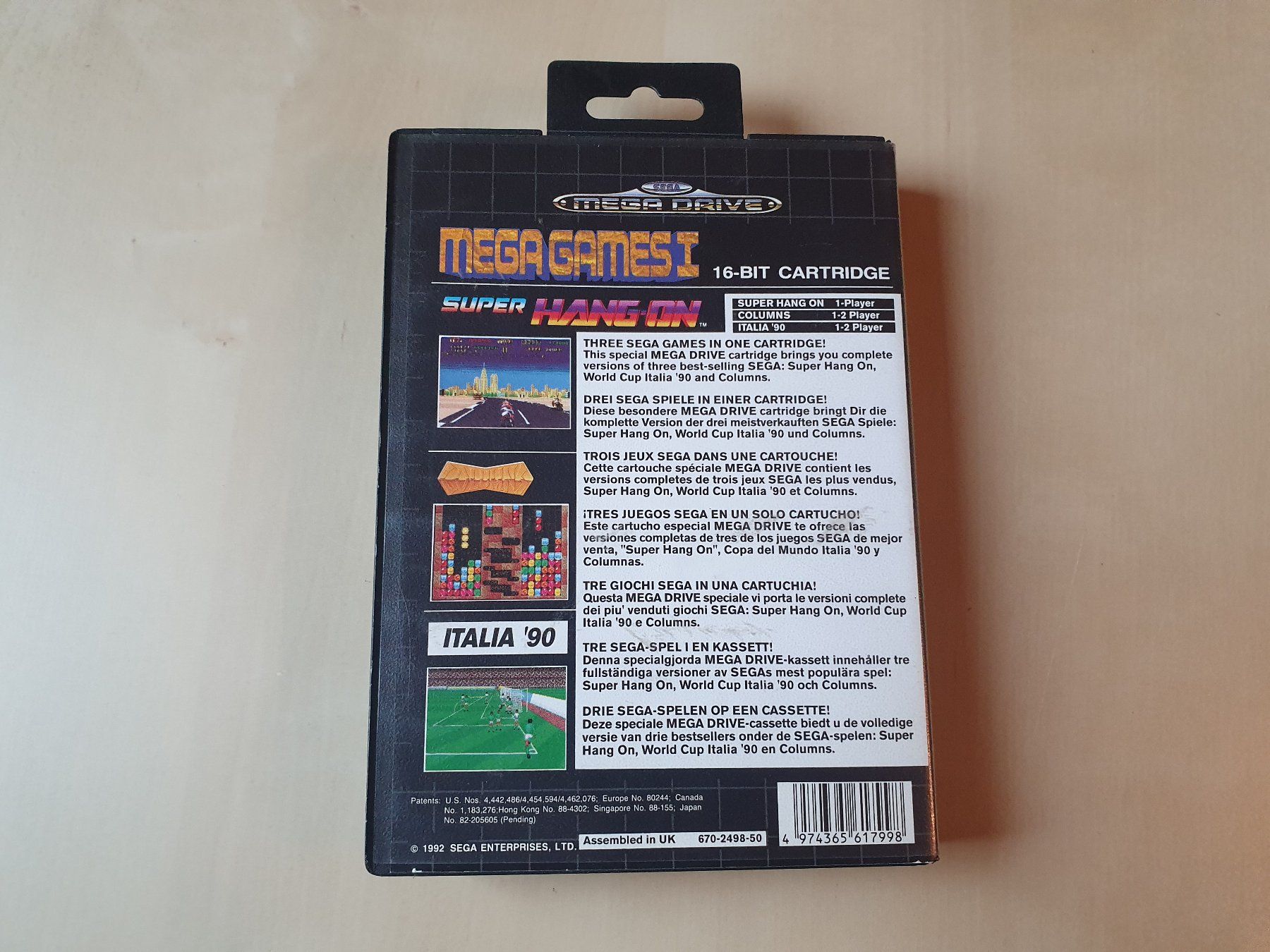 Sega Jeux: Mega Games I – D'occasion à Stansstad par collectorsshop 1