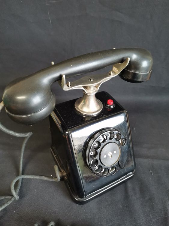 PTT Telefon, Bakelit Telefon, Antikes Telefon, Vintage Telef 2