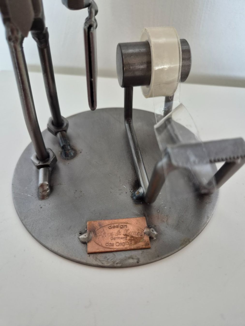 Statuette: Metallfigur Schraubenmännchen Geschäftsmann – Usato da Kloten venduto da soat 3