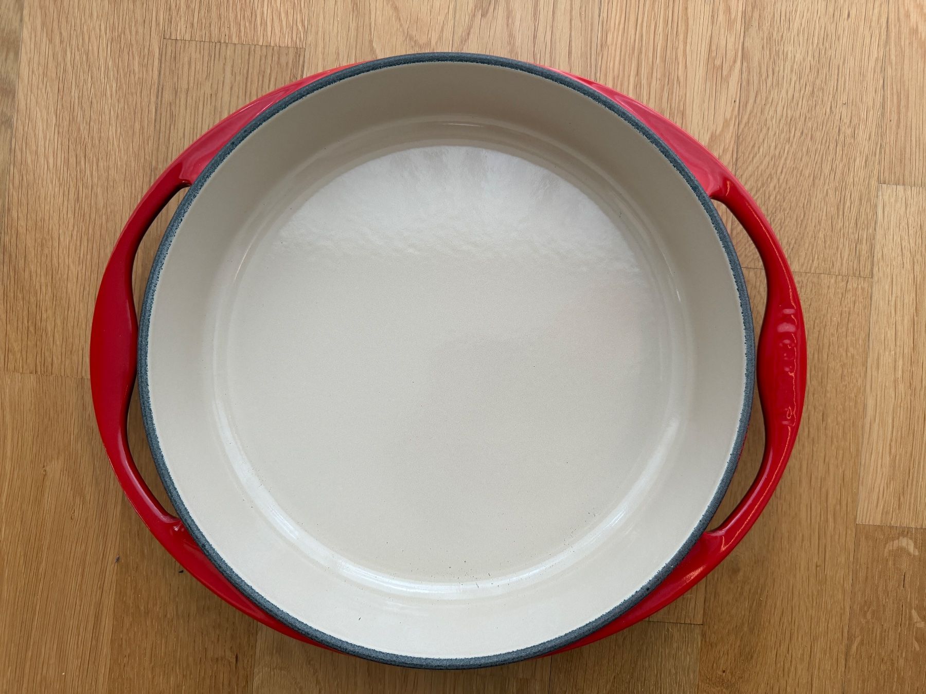 Le Creuset Teglie da forno: Le Creuset Auflaufform 25cm kirschrot – Nuovo (secondo la descrizione) da Ehrendingen venduto da Nr.7