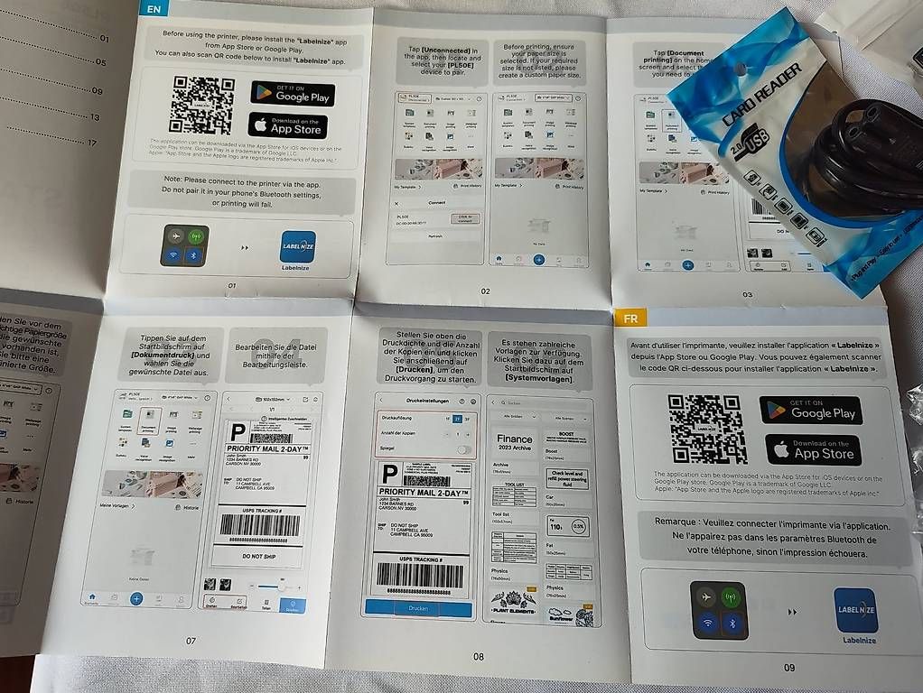 Stampanti: ETIKEZ Bluetooth / USB Thermo-Etikettendrucker (PL50E) – Nuovo e nell'imballaggio originale da St.Gallen venduto da becks0815 2