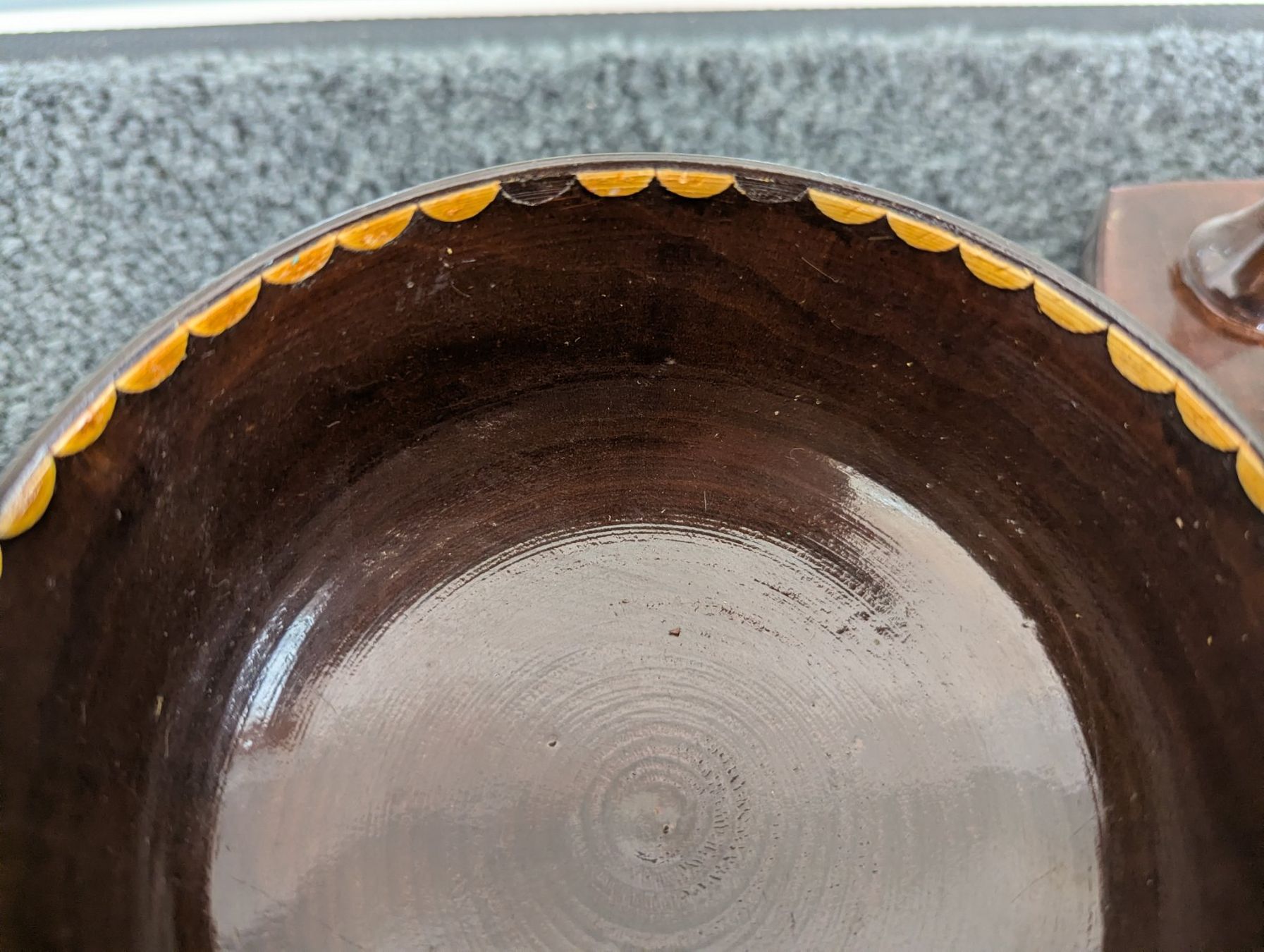 Geschirrsets: Vintage russische Schale mit Untersetzer – Gebraucht aus Ormalingen von marithias23 4
