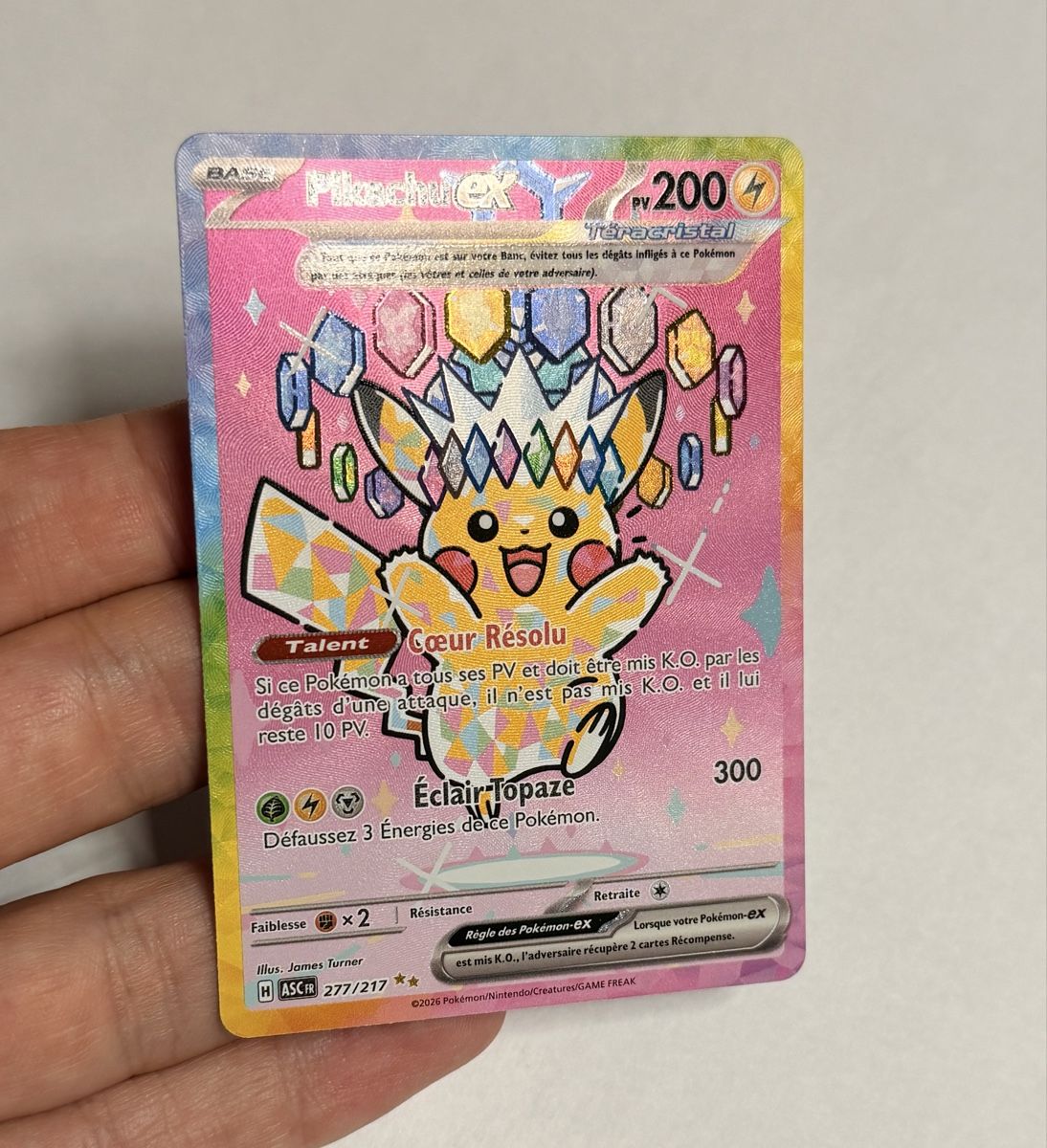 Pokémon Cartes à collectionner: Pikachu ex 277/217 – Neuf (Voir description) à Bellevue par gai_c2mh 1