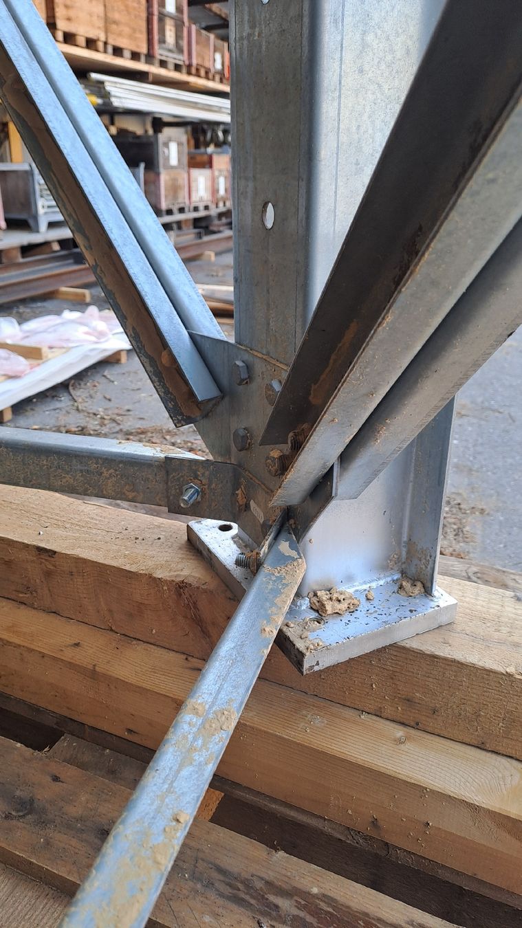 Mangimi: Wellblechsilo Rundsilo Getreidesilo Schüttgutsilo 50m3 – Usato da Blumenstein venduto da Funicorn 4