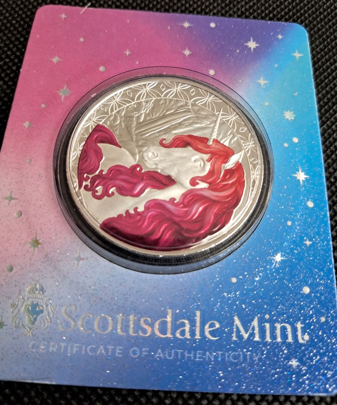 Alle Münzen: 1 OZ Silber 2025 Unicorn Einhorn Roselle – Neu und originalverpackt aus Weinfelden von shopping-island 1