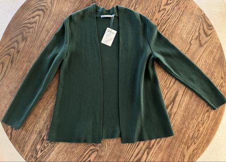Maas Natur Cardigan waldgrün 36 Neu
