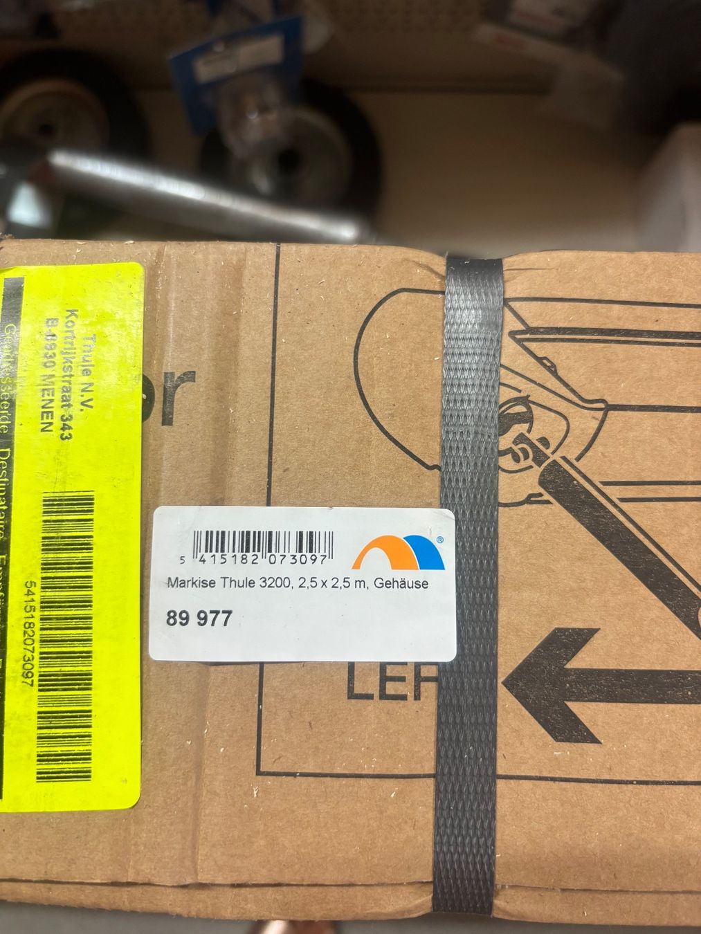 Thule Marquises: Markise Thule 3200 2,5m anthrazit neu – Neuf avec emballage d'origine à Baar par BRCamper 1