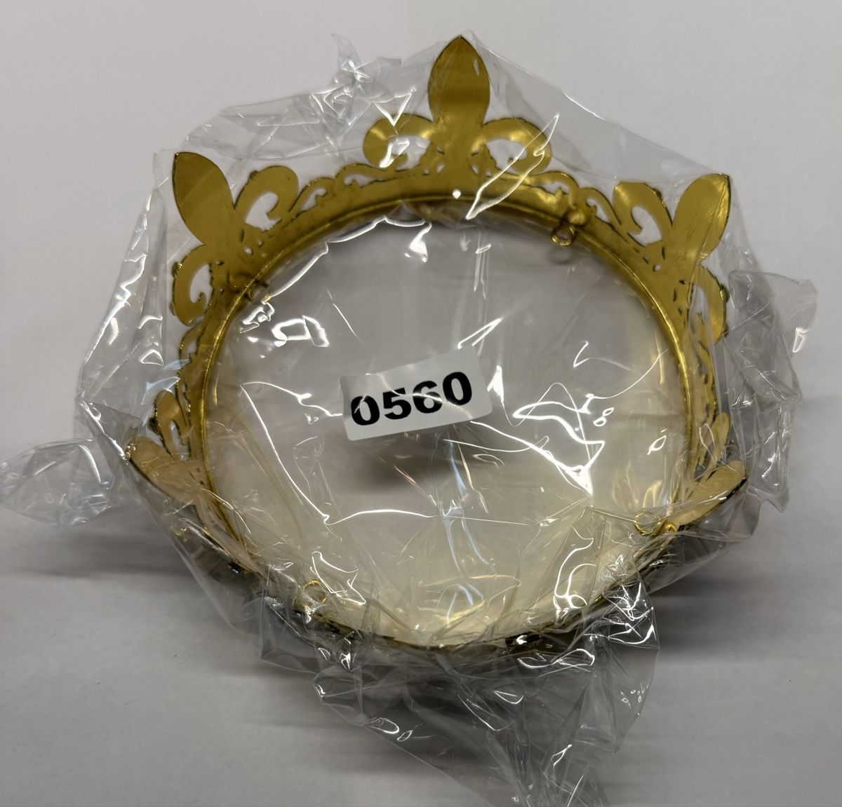 Tutte le decorazioni: 1 Stück /Goldene Krone mit Strasssteinen. – Usato da Rheinfelden venduto da Gazzi 2