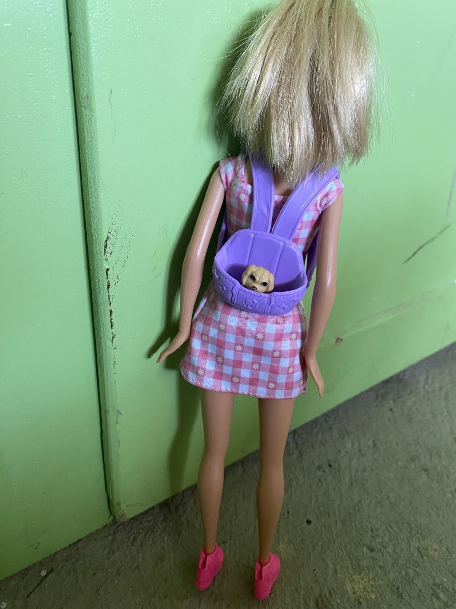 Bambole: Barbie mit Hund und Welpe  – Usato da Oberburg venduto da silegp81 2