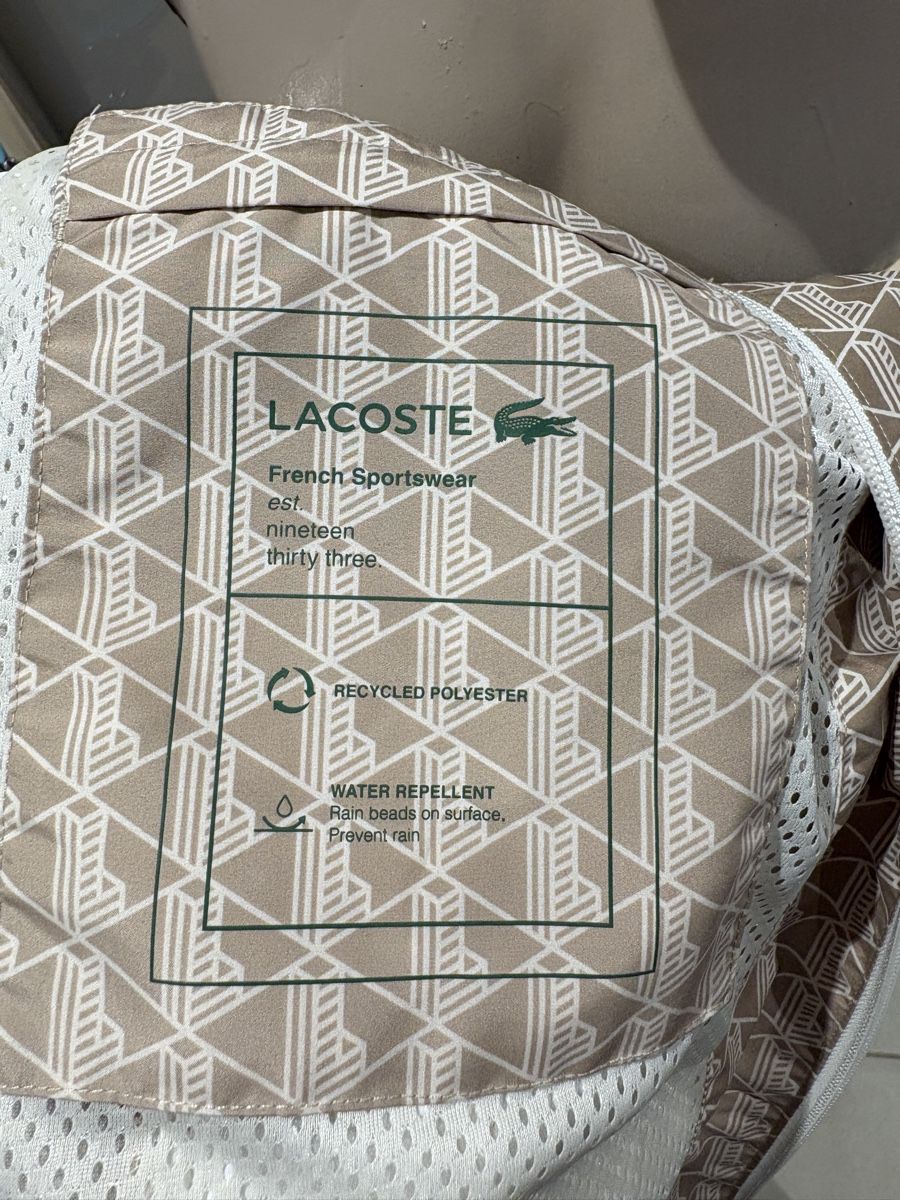 Lacoste Giacche: Lacoste Trainingsjacke - marron beige S-M – Nuovo e nell'imballaggio originale da Luterbach venduto da tomxvi_99 3