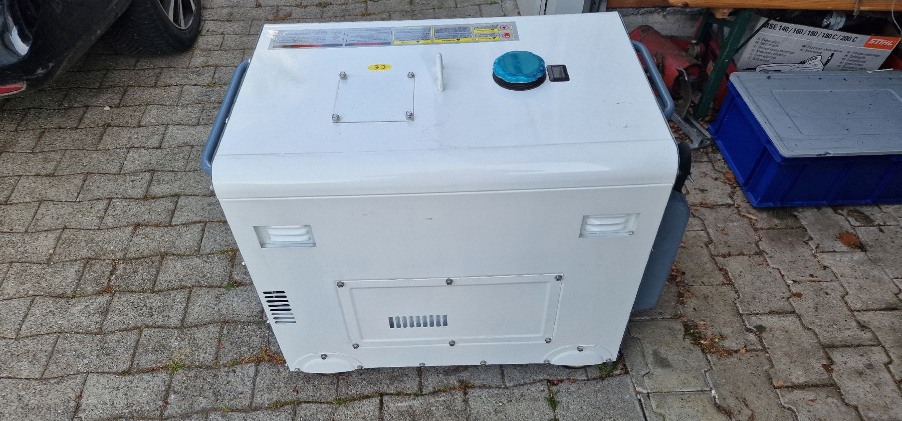 Generatori di corrente: Neuer Diesel Stromgenerator 5000W – Nuovo e nell'imballaggio originale da Tagelswangen venduto da Axel_36 6