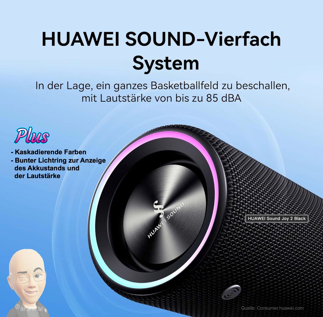 Huawei Casse acustiche: HUAWEI Sound Joy 2 Black – Nuovo e nell'imballaggio originale da Istighofen venduto da Waswo 5