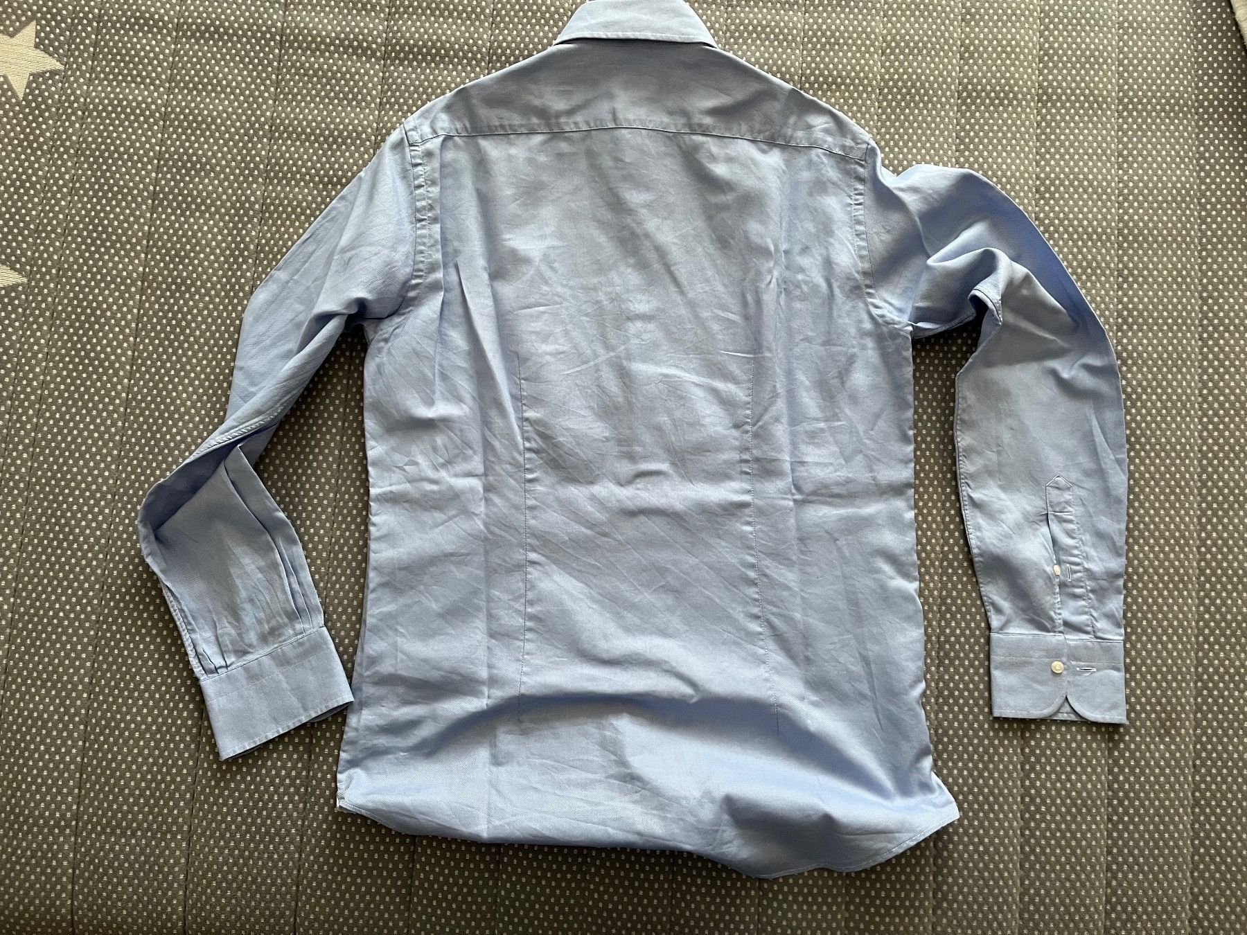 Camicie: Herren Hemd hellblau Gr. 39 – Usato da Jona venduto da Flexer02
