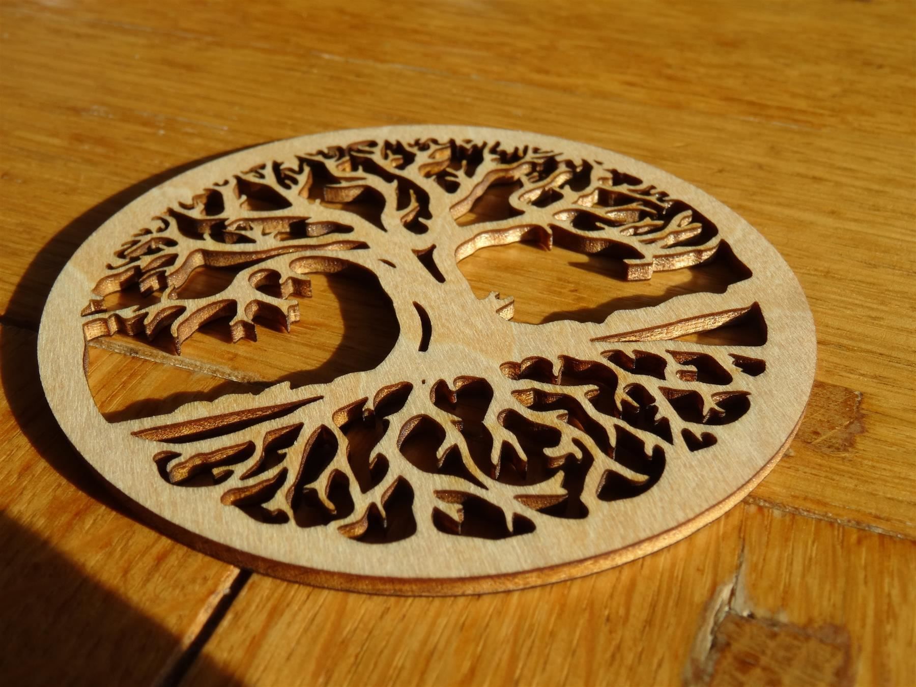 Articles en bois: Baum  Des Lebens  Untersetzer  Holz – Neuf avec emballage d'origine à Eschenbach SG par craniums 1