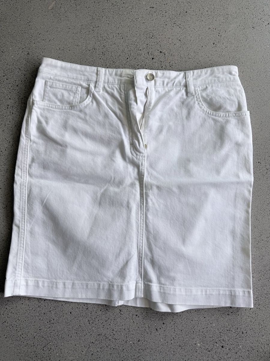 Dolce & Gabbana Röcke: Dole Gabbana Jeansrock weiss Gr. 40 – Gebraucht aus Richterswil von Solemare47Nicole