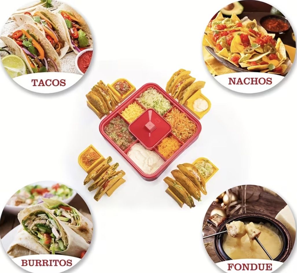 Elettrodomestici da cucina: Plastik-Taco-Bar-Set – Nuovo (secondo la descrizione) da Endingen venduto da Warlock