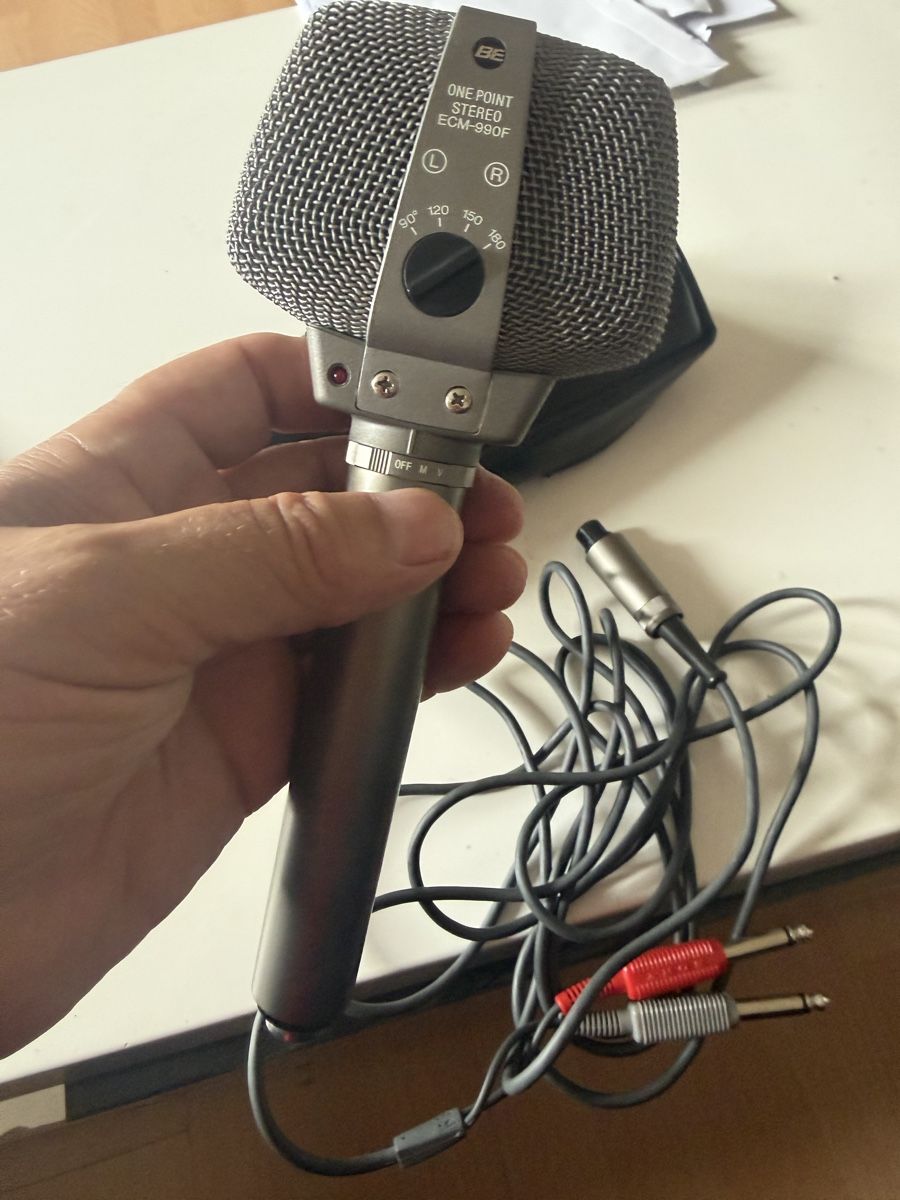 Sony Mikrofone: Sony ECM-990F Microphone Stéréo Electret Condenser – Gebraucht aus Baden von noli.r 4