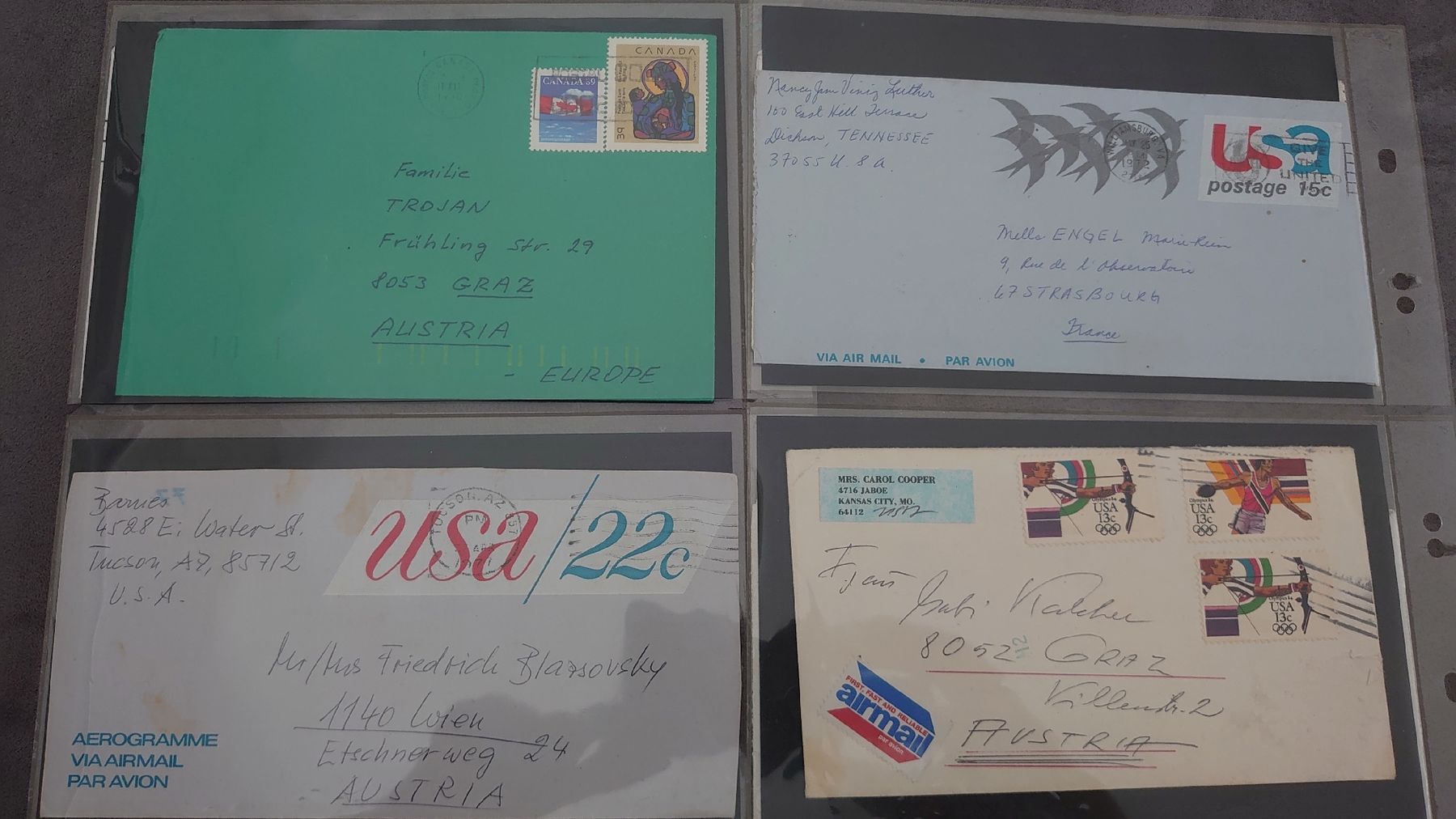 Tutti i francobolli: Briefmarken Amerika – Usato da Buchs SG venduto da Looni-Maah
