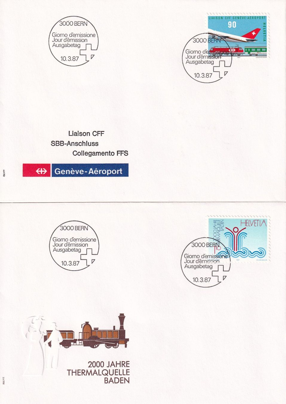 Tutti i francobolli: Lot 8 Briefe FDC 1986 - 1987 – Usato da Rossa venduto da becky05 3