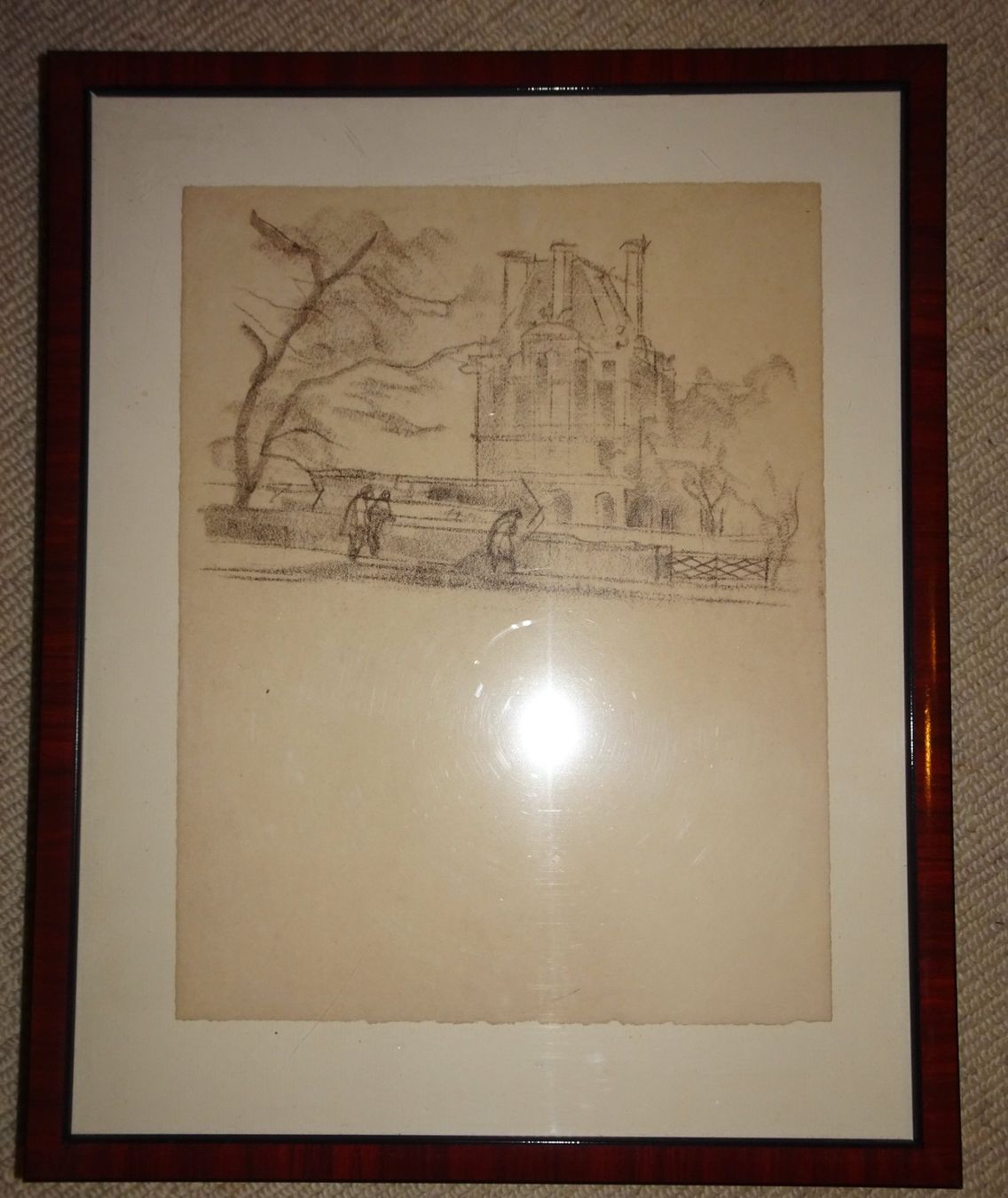 Gemälde: Tableau des bouquinistes de Paris - Robert Joël – Neu (gemäss Beschreibung) aus Châtelaine von fil_7lqg