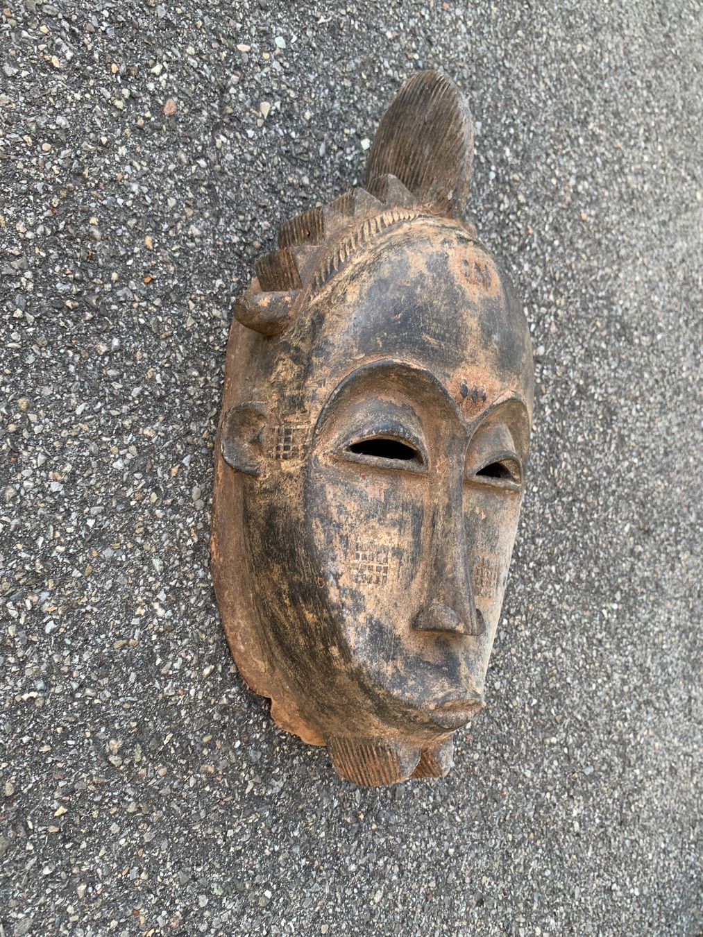 Internationale Kunst: Maske Holzmaske Kultmaske Tanzmaske aus Afrika – Gebraucht aus Belp von ric_xz59 1