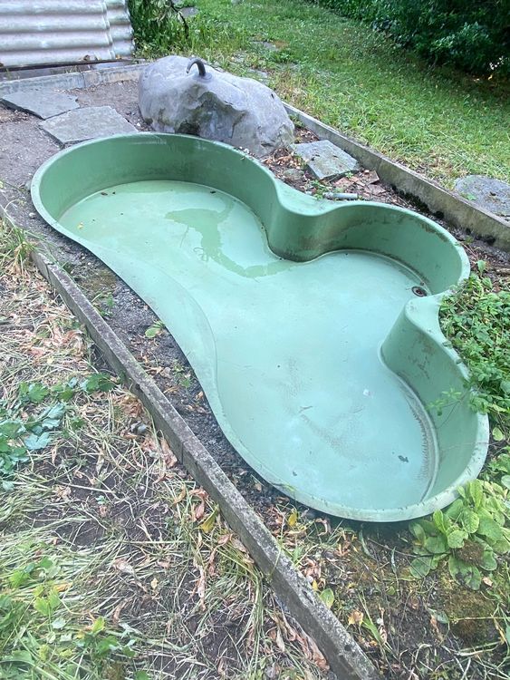 Gartenteich mit Findling Kaufen auf Ricardo