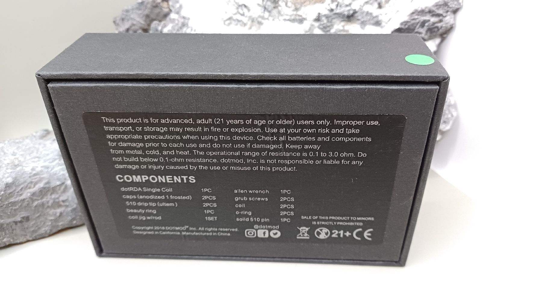 Autres tabacs: Dotmod dotRda Single Coil (Green) – Neuf (Voir description) à Kloten par Epoxygalaxy.ch 2