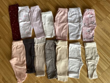 14 Babyhosen, Größe 62, 2-3 Monate