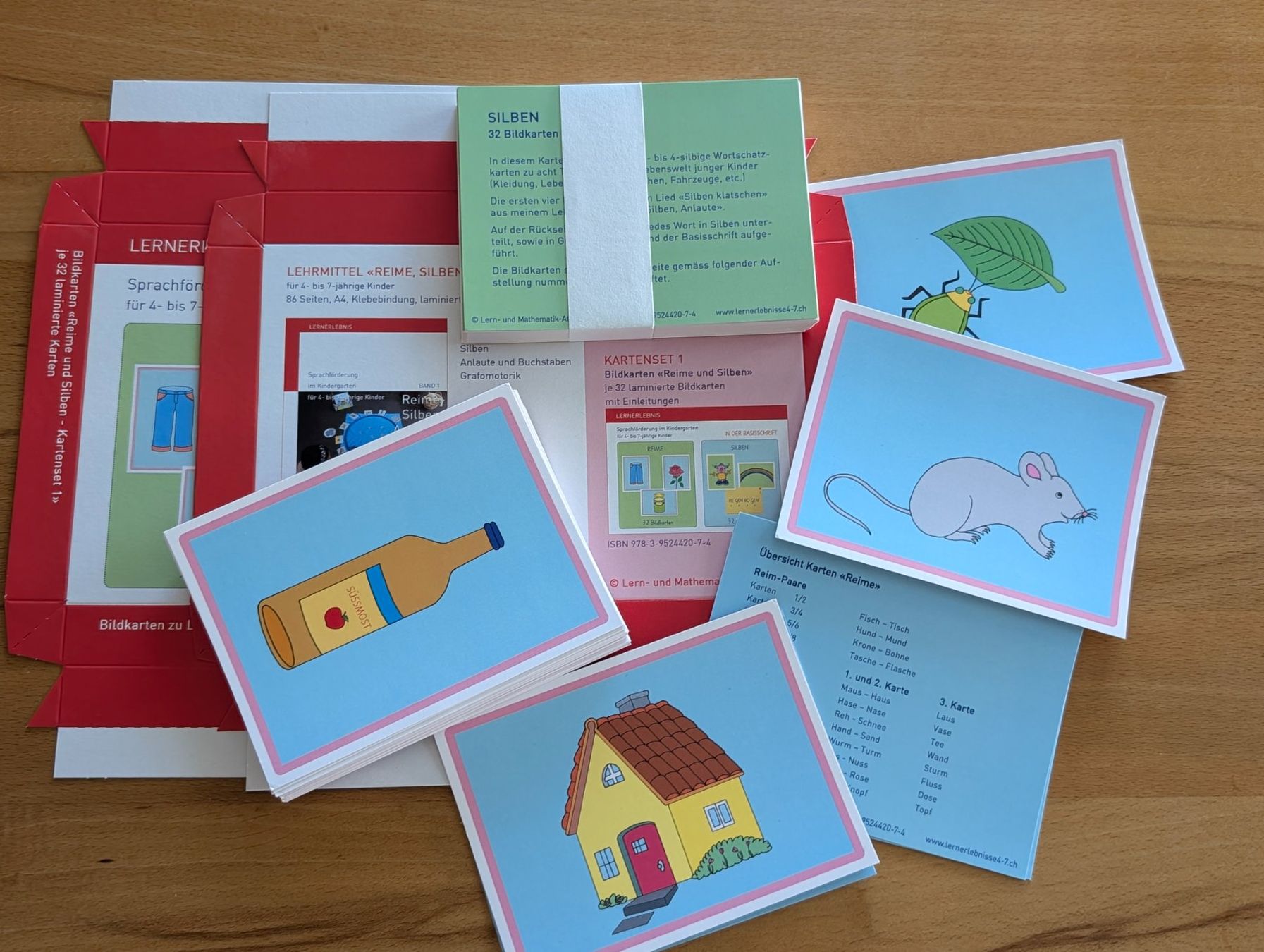 Autres fournitures scolaires: Bildkarten Reime; Silben – D'occasion à Weite par Nur63 1