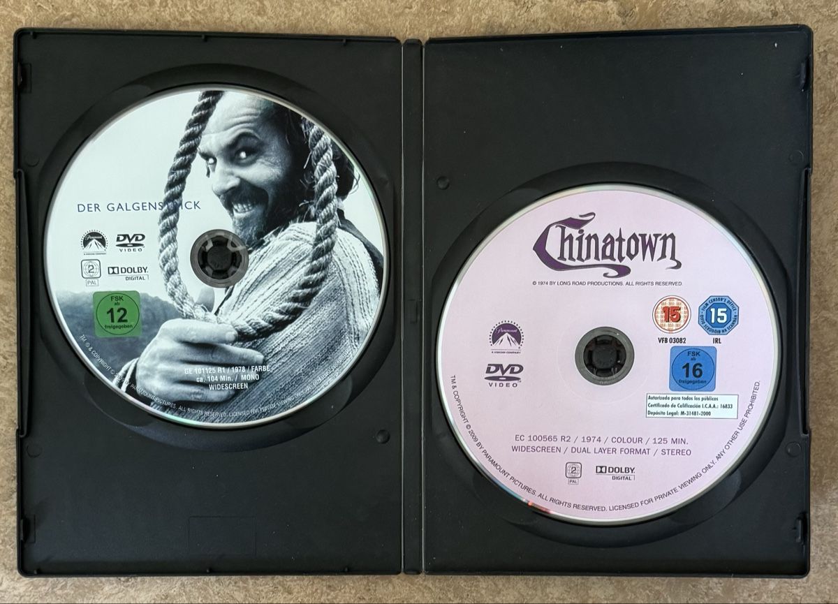 Alle DVDs: DER GALGENSTRICK UND CHINATOWN  – Neu (gemäss Beschreibung) aus Dietikon von AndreaSch01 2