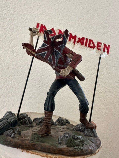 Statuette: IRON MAIDEN THE TROOPER ACTIONS FIGUR – Usato da Ostermundigen venduto da Kari1937