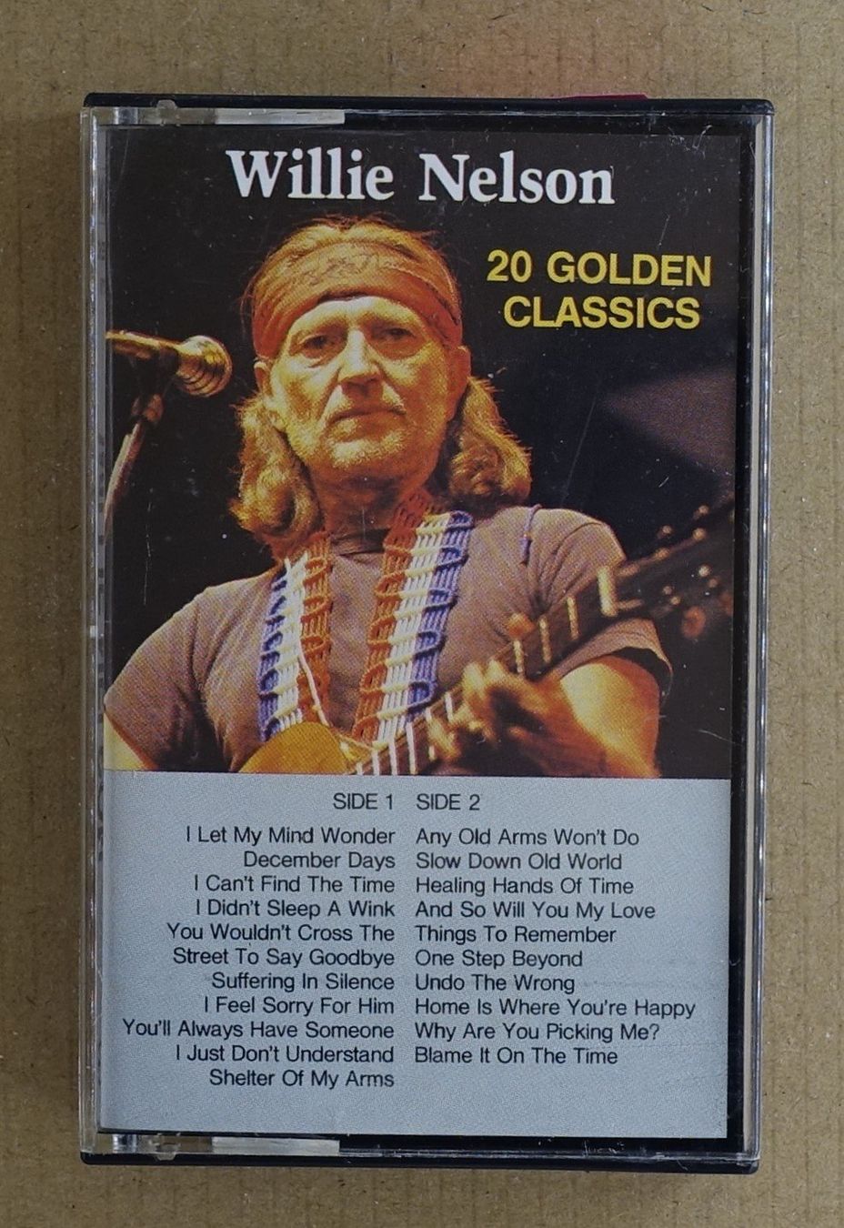 Musicassette: Willie Nelson – 20 Golden Classics – Usato da Sessa venduto da discoverymedia