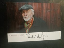 Joachim H. Luger - signierte Autogrammkarte