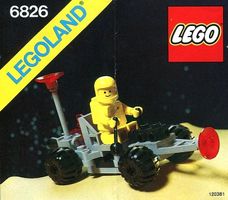 Lego 6826 Crater Crawler (1985) Classic Space RAR!
