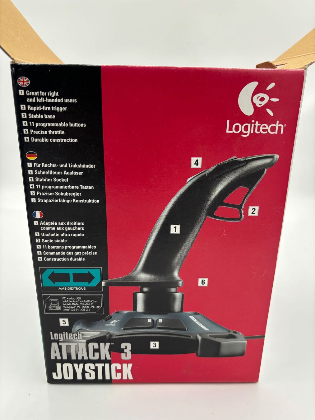 Logitech Manettes: Joystick Attack 3 (Logitech) pour PC – Défectueux à Delémont par Loccaze2015 4