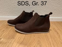 neuwertige braune Stiefeletten SDS Gr. 37