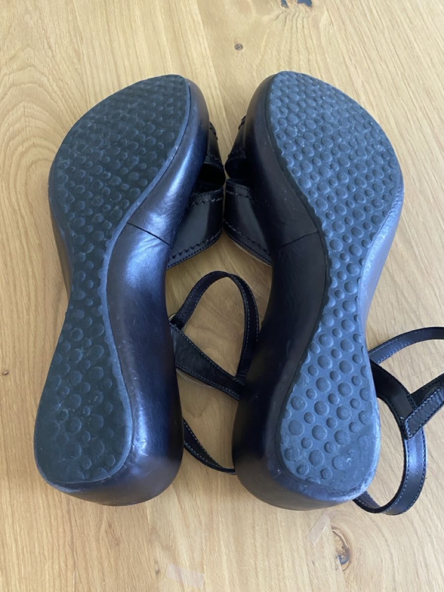Scarpe da donna: Sandalen Naviboot Grösse 38, schwarz – Nuovo (secondo la descrizione) da Hünibach venduto da nadalila 4
