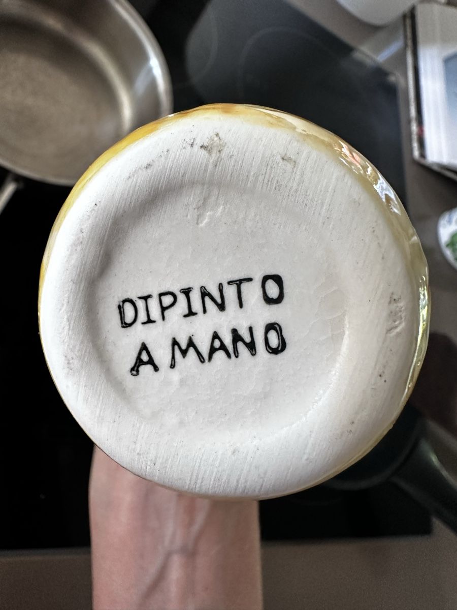 Set di piatti: Set Oil und Aceto Dipinto a mano – Usato da Altendorf venduto da rob93mos 1