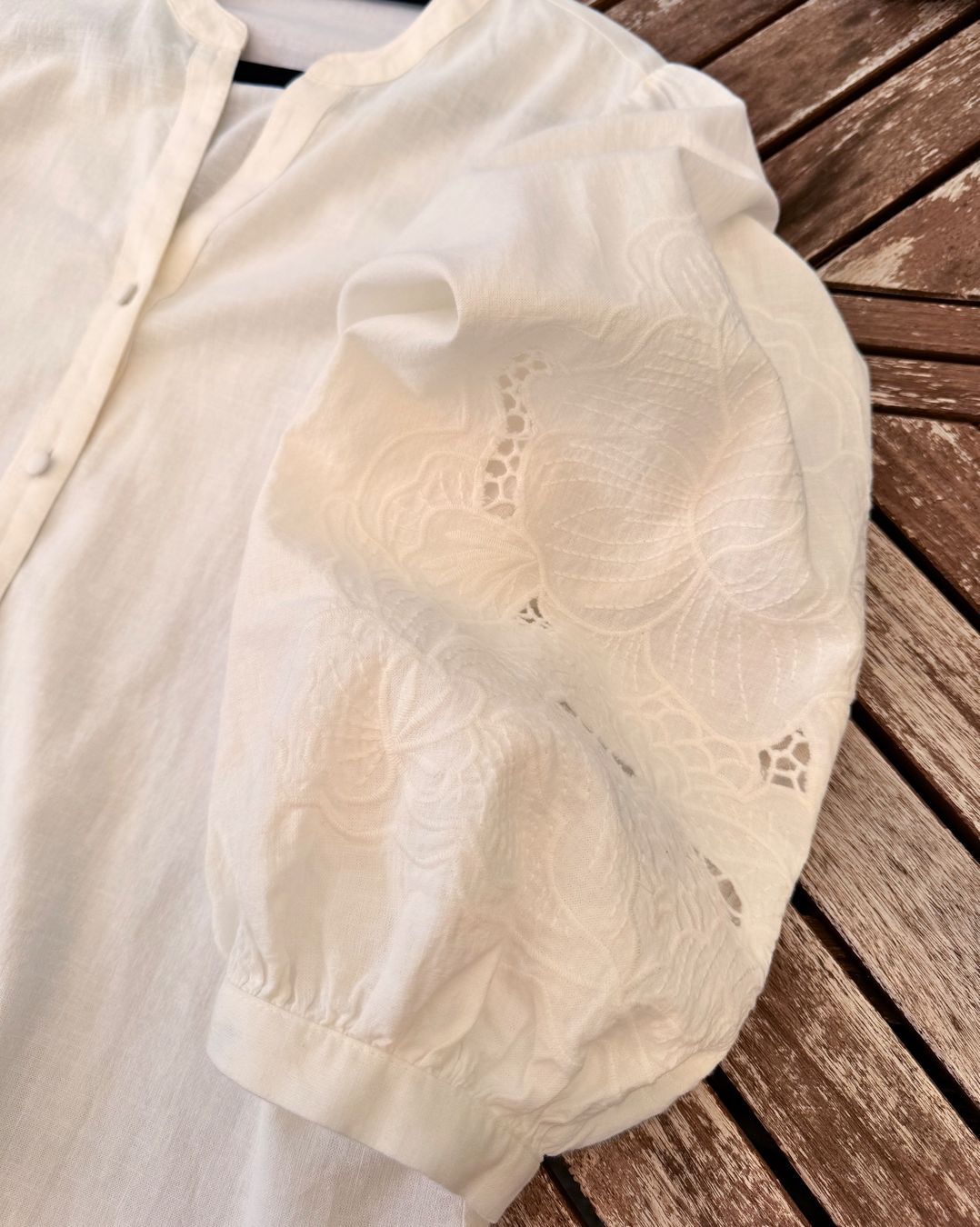 Camicette: Weiße Baumwollbluse von Seidensticker – Usato da Zürich venduto da gregart 5