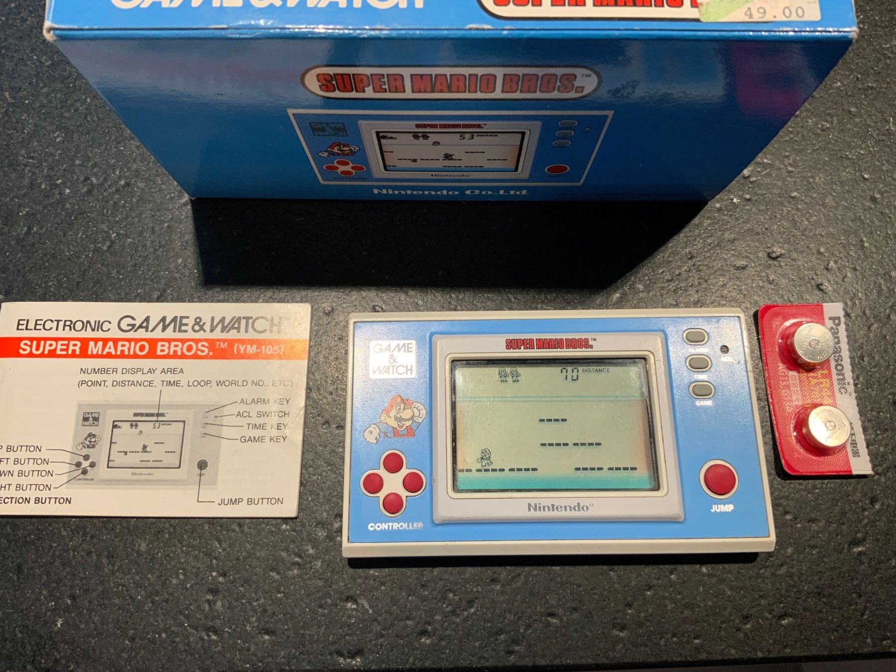 game&watch Konsolen: Nintendo Game & Watch super mario Bros 1986. – Gebraucht aus Begnins von  1