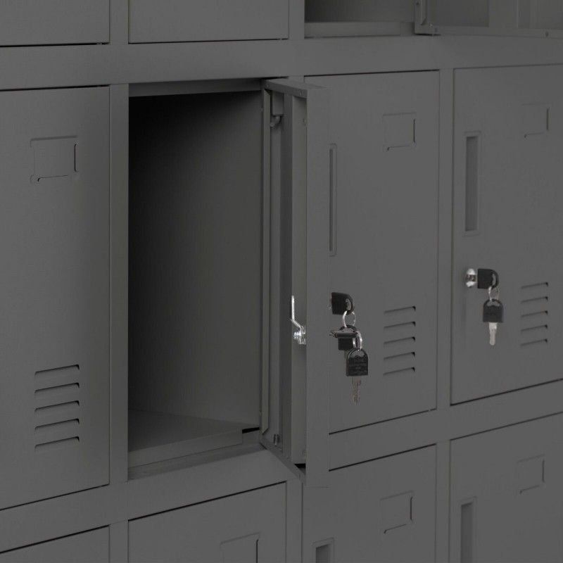 Schränke: Schliessfachschrank 20 Fächer - Spind - Anthrazit - Schrank – Neu und originalverpackt aus Wallenwil von toesstal-vertrieb 6
