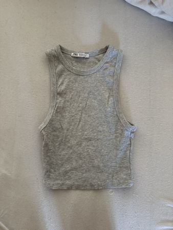 Damen Top grau Grösse S Zara 