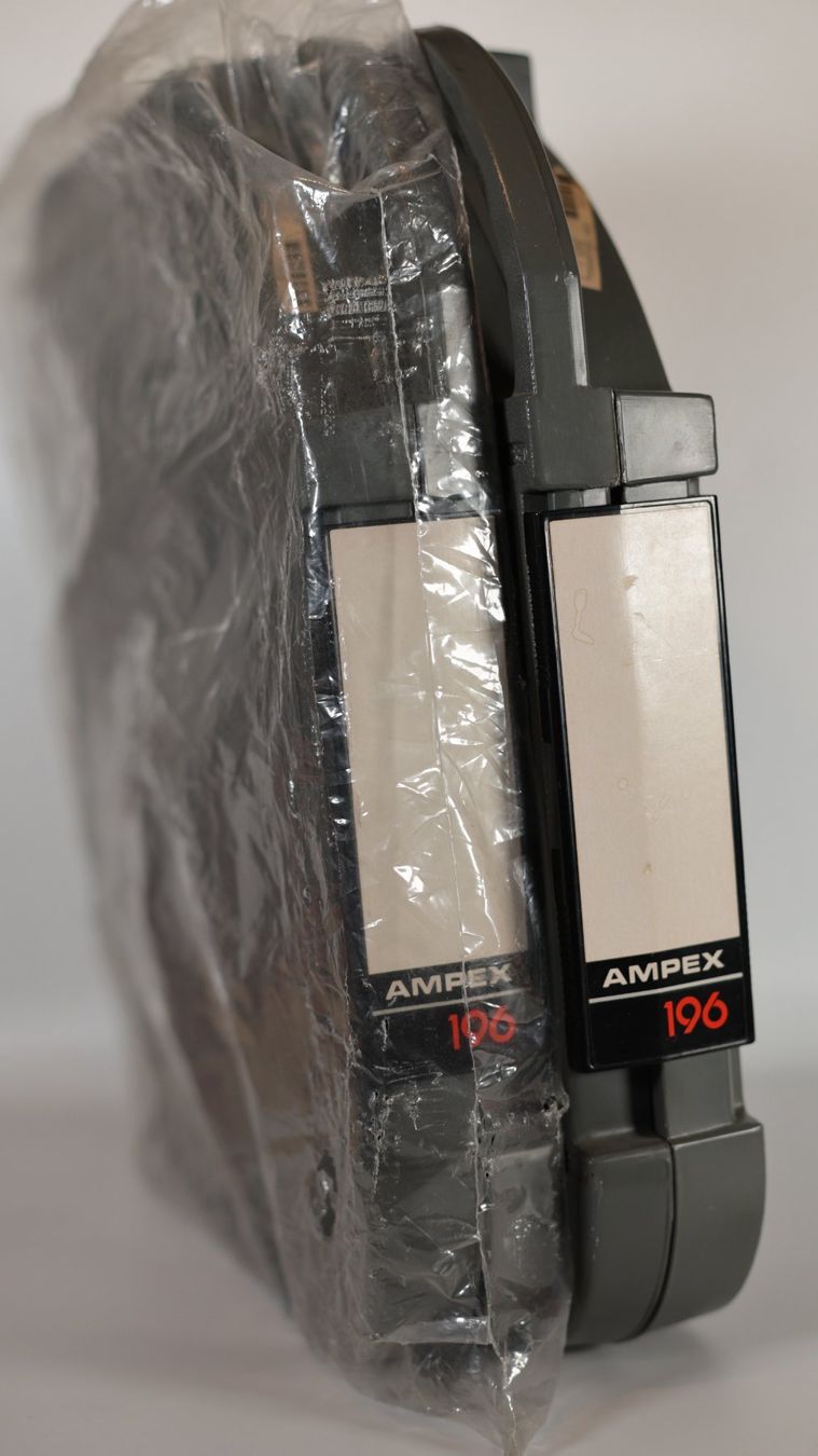 Ampex Bandmaschinen: 2 x Ampex 196 tapes – Neu (gemäss Beschreibung) aus Biel/Bienne von paillardbolex 1