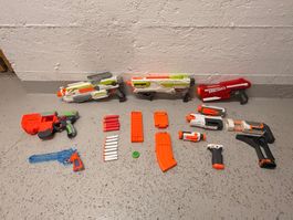 Nerf Blaster Set, Zubehör & diverse Modelle - gebraucht