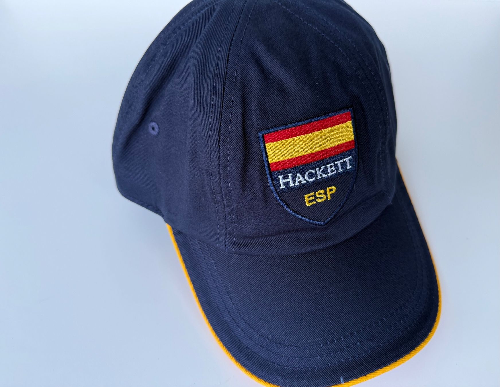 Altro in  Abbigliamento & Accessori: Hackett Cap Spanien ESP Navy Neu mit Etikett Sommer Neu – Nuovo (secondo la descrizione) da Luzern venduto da Cabriolet 6