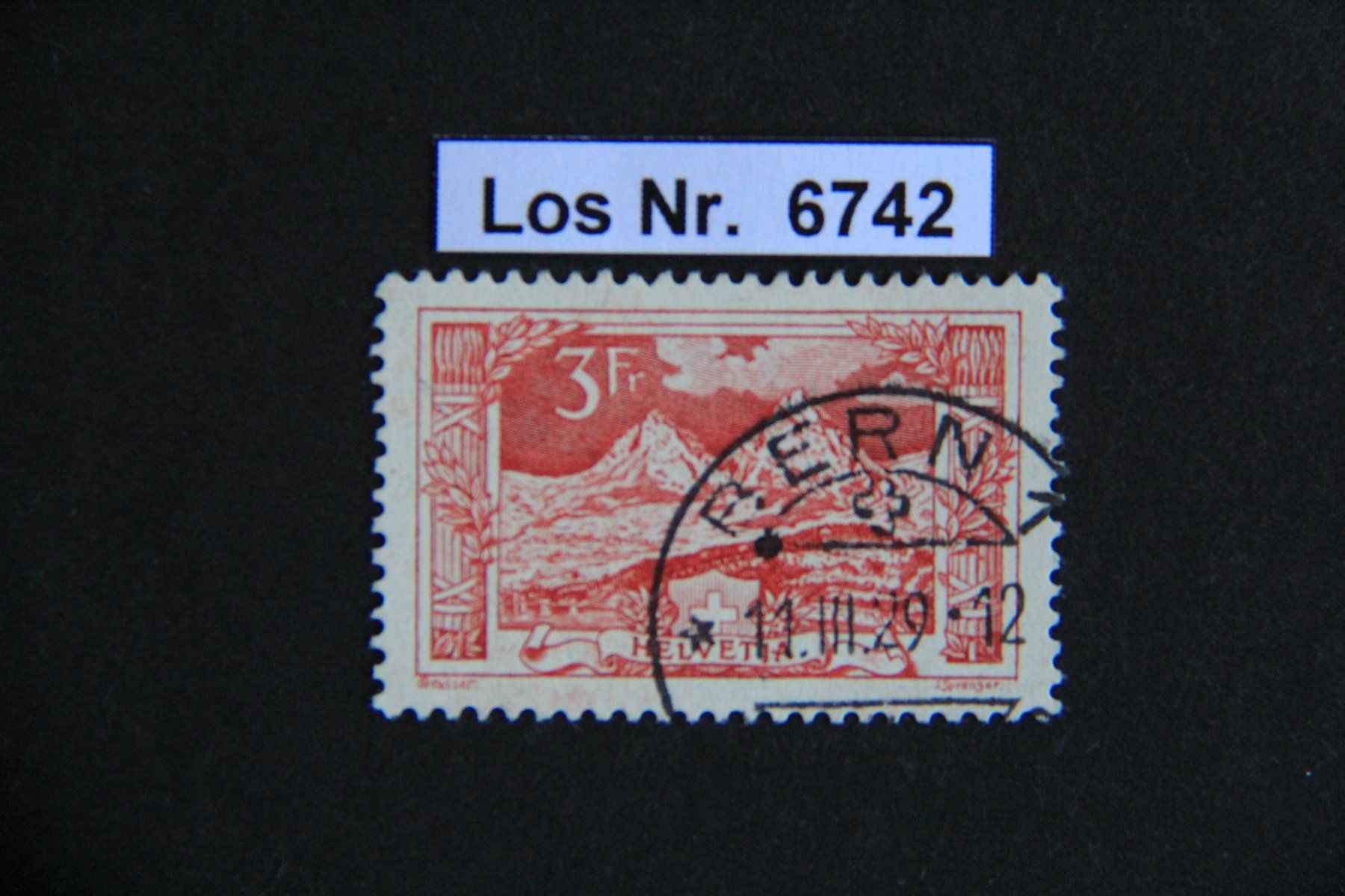 Tutti i francobolli: CH 1918 Ortsstempel mit Datum                       Los 6742 – Usato da Volken venduto da jukon65