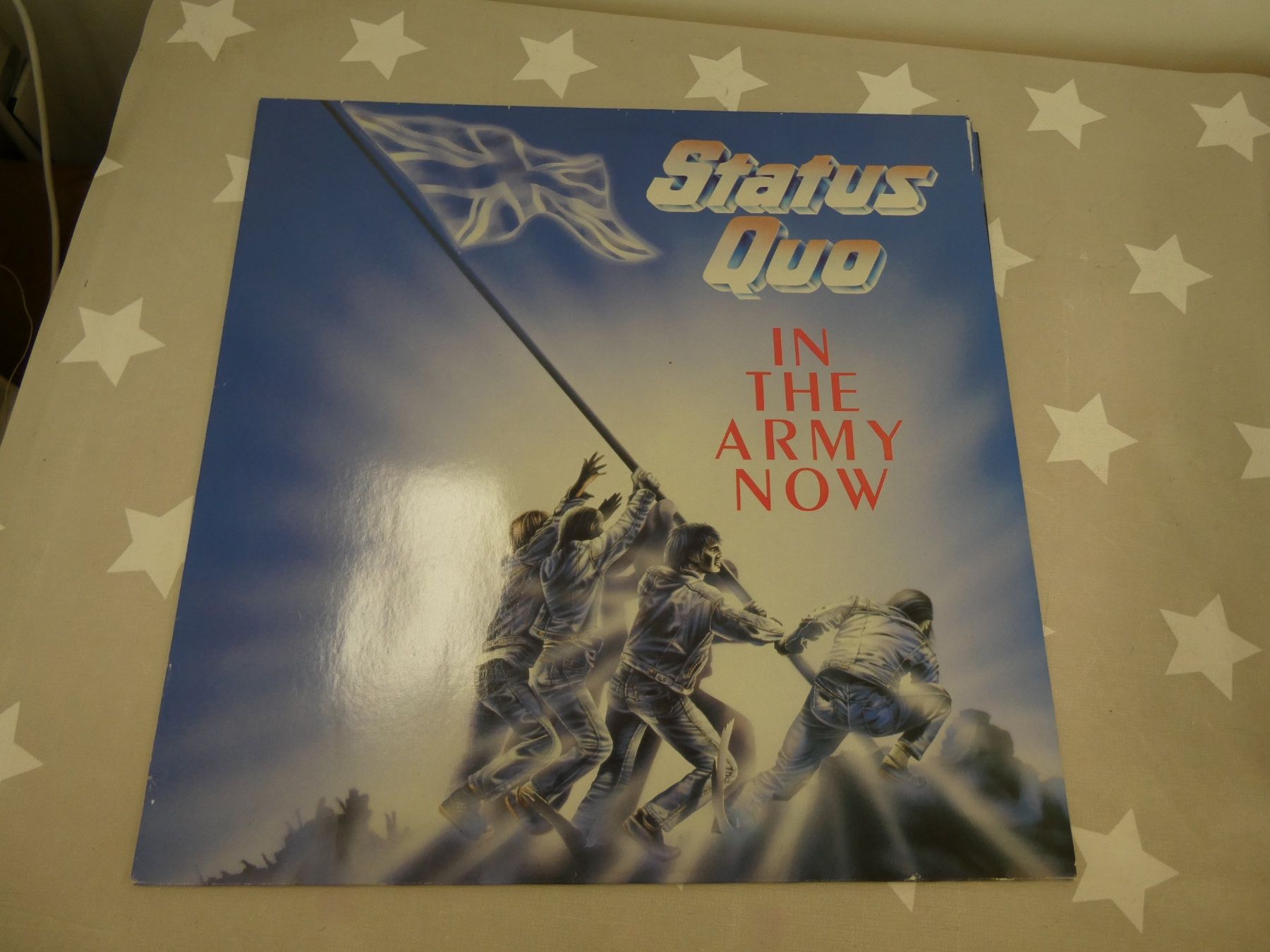 Dischi in vinile: LP: Status Quo In the Army Now – Usato da Rafz venduto da Powacaddy