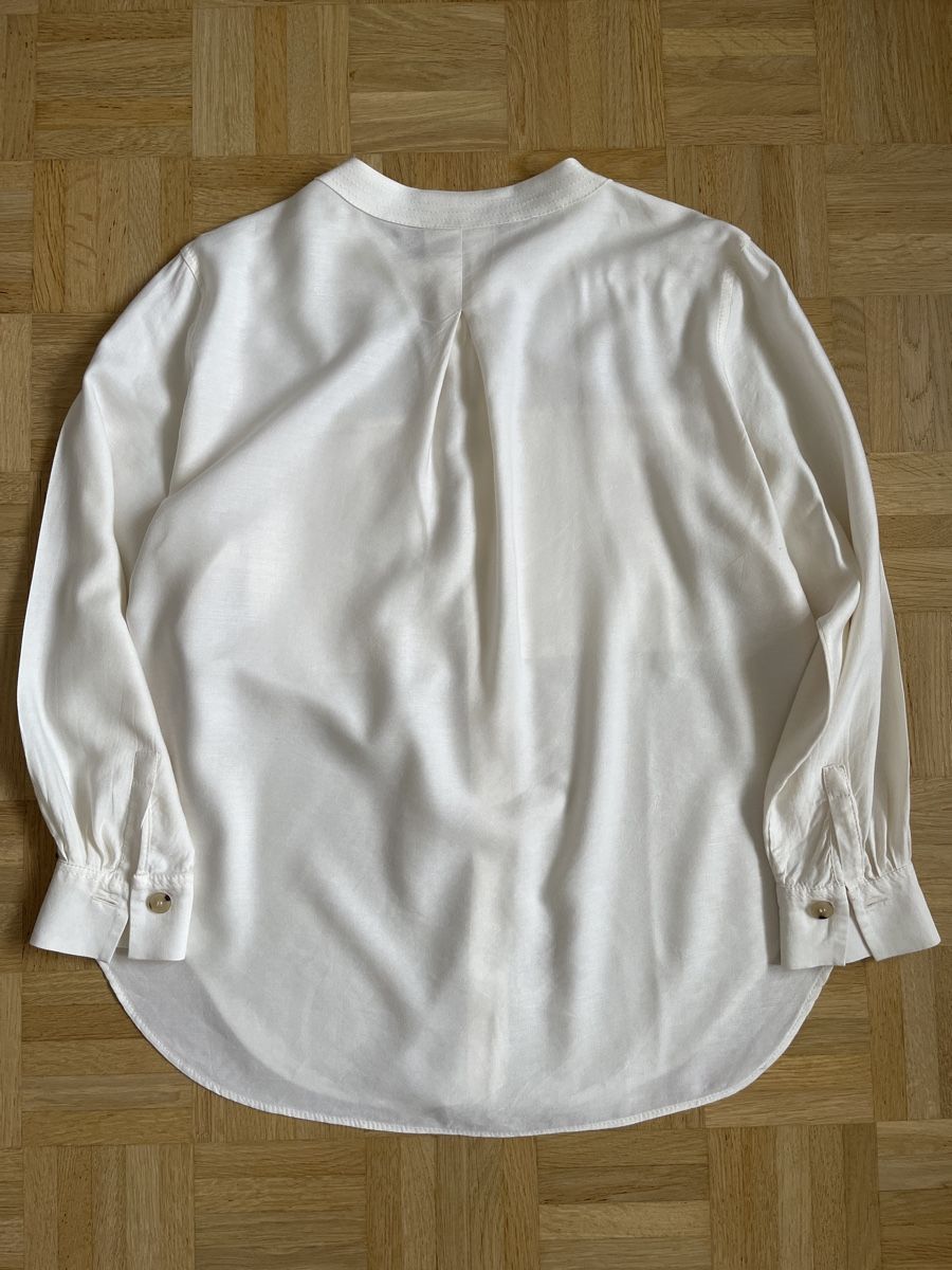 Massimo Dutti Camicette: Massimo Dutti Bluse, Gr. 34, Vanille farbig – Usato da Zürich venduto da Kleanthy 4